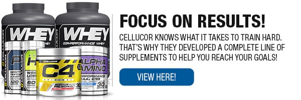 Complete Line of Cellucor Supplements