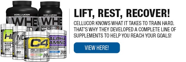 Complete Line of Cellucor Supplements