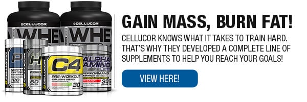 Complete Line of Cellucor Supplements