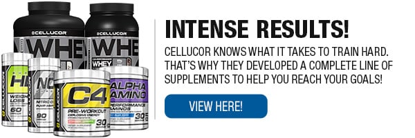 Full Line of Cellucor Supplements