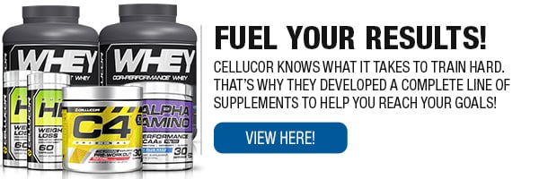 Complete Line of Cellucor Supplements