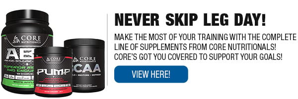 Complete Line of Core Nutritionals Supplements!