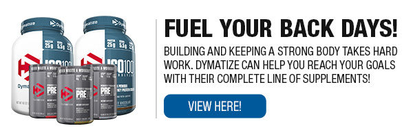 Complete Line of Dymatize Supplements