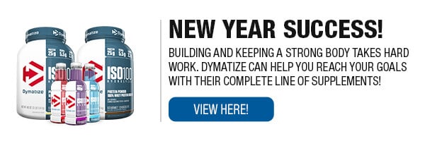 Complete Line of Dymatize Supplements