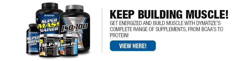 Complete Range of Dymatize Supplements