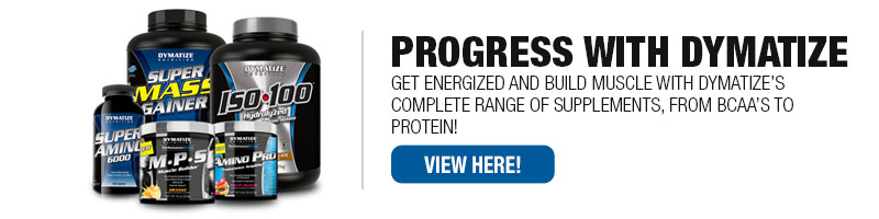 Complete Range of Dymatize Supplements