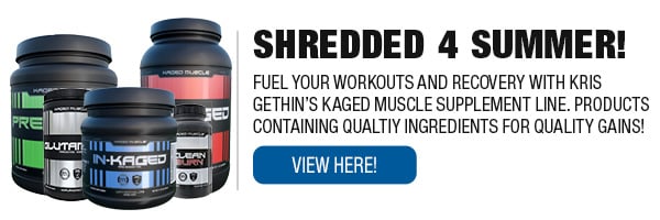 Complete Line of Kaged Muscle Supplements