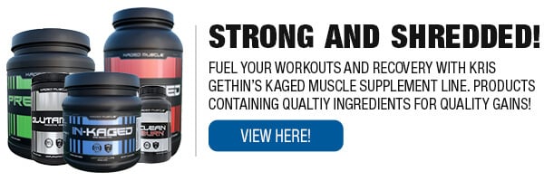 Complete Line of Kaged Muscle Supplements