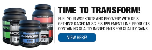 Complete Line of Kaged Muscle Supplements