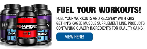 Complete Line of Kaged Muscle Supplements