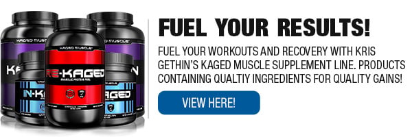 Complete Line of Kaged Muscle Supplements