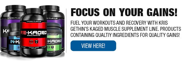 Complete Line of Kaged Muscle Supplements