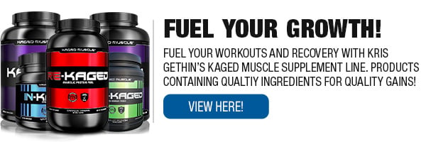 Complete Line of Kaged Muscle Supplements