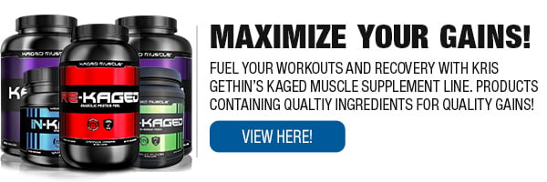 Complete Line of Kaged Muscle Supplements
