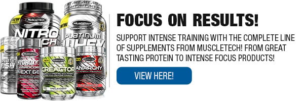 Complete Line of MuscleTech Supplements