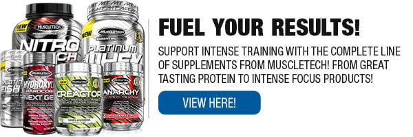 Complete Line of Muscletech Supplements