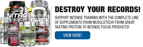 Complete Line of Musctletech Supplements