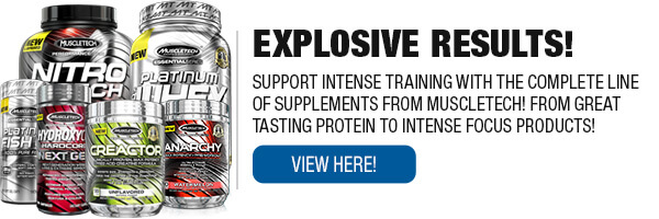Complete Line of MuscleTech Supplements