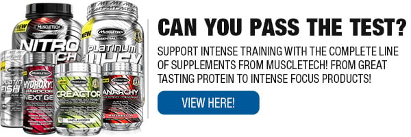 Complete Line of MuscleTech Supplements