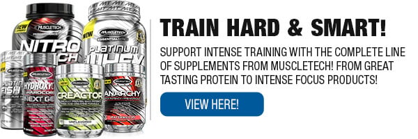 Complete Line of Muscletech Supplements