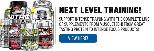 Complete Line of MuscleTech Supplements