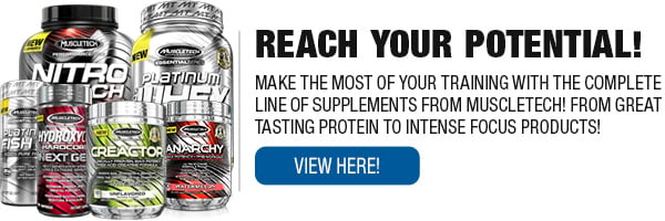 Complete Line of MuscleTech Supplements