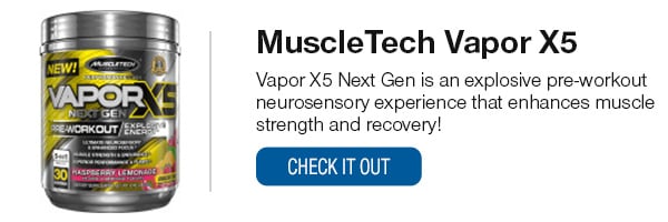 MuscleTech Vapor X5 Shop Now!