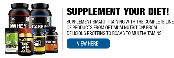 Complete Line of Optimum Nutrition Supplements