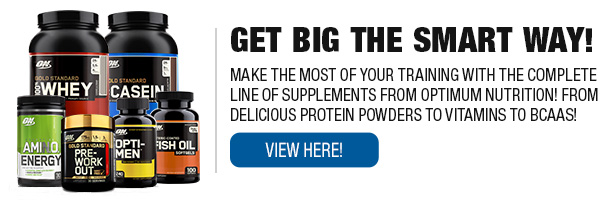 Complete Line of Optimum Nutrition Supplements