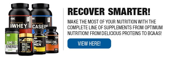 Complete Line of Optimum Nutrition Supplements