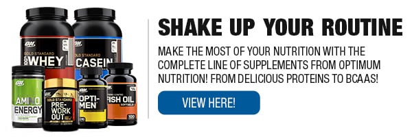 Complete Line of Supplements from Optimum Nutrition
