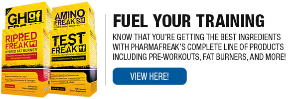 Complete Line of PharmaFreak Supplements