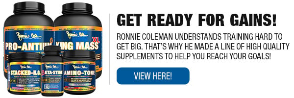 Complete Line of Ronnie Coleman Signature Series Workouts