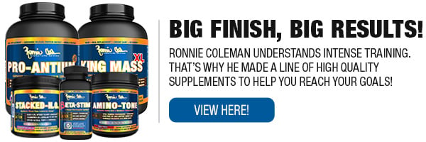 Complete Line of Ronnie Coleman Signature Series Supplements