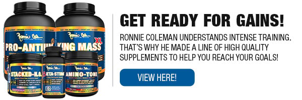 Complete Line of Ronnie Coleman Signature Series Supplements
