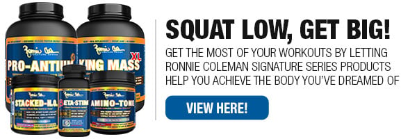 Ronnie Coleman Signature Series Supplements