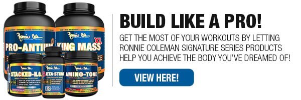 Ronnie Coleman Signature Series Supplements