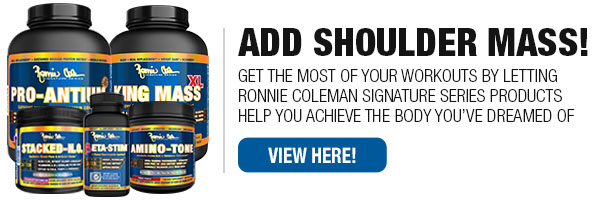 Ronnie Coleman Signature Series Supplements