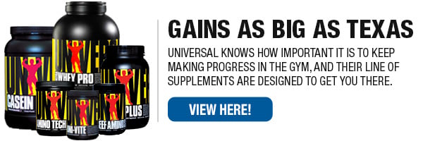 Complete LIne of Universal Supplements!