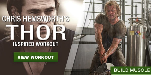 Chris Hemsworth Thor Workout