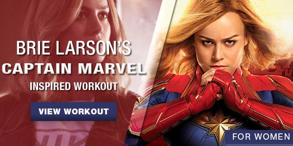 Brie Larson Workout