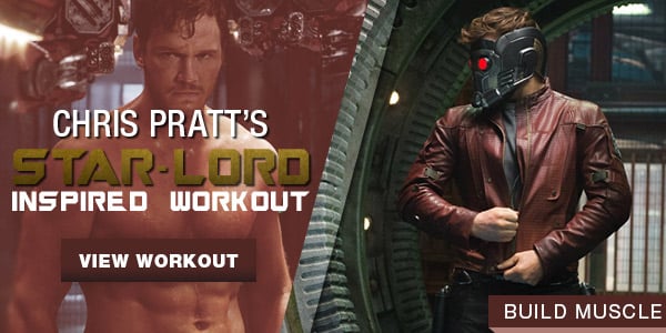 Chris Pratt Star Lord Workout