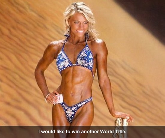 I would like to win another World Title.