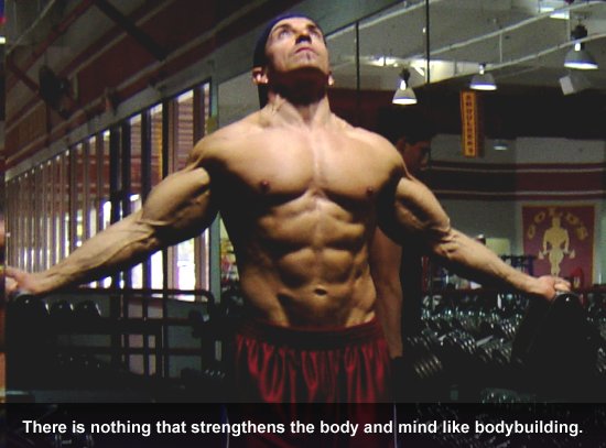 There is nothing that strengthens the body and mind like bodybuilding.