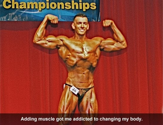Adding muscle got me addicted to changing my body