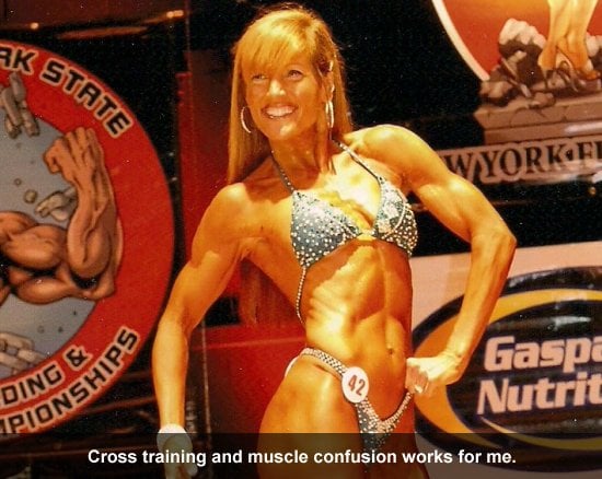 Cross training and muscle confusion works for me.