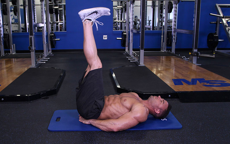 Lying Leg Raise Get Into An Exercise Routine Without Getting Out Of
