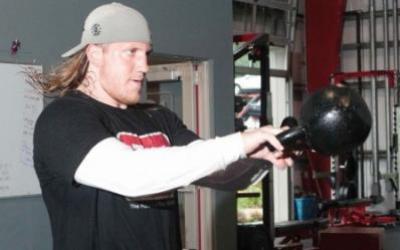 AJ Hawk Tough Training Football Workout