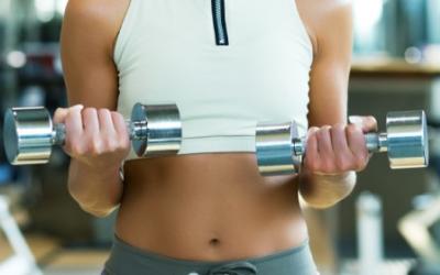 Woman with a Flat Stomach