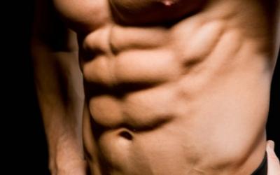 close up 6 pack abs